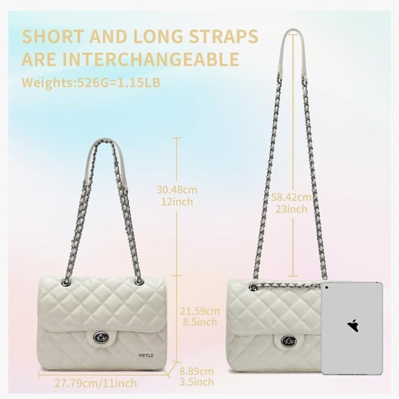 NWOT Keyli Large Crossbody Shoulder Bag for Women - Picture 4 of 16